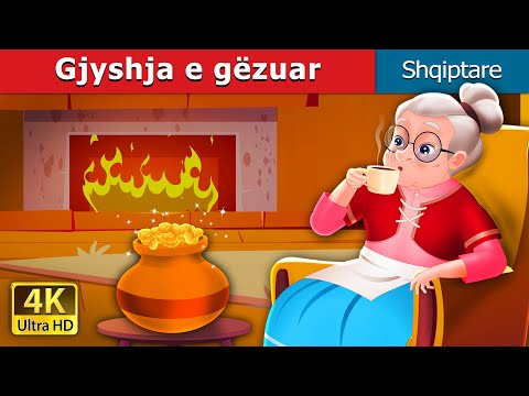 Gjyshja e gëzuar | The Cheerful Granny in Albanian | @AlbanianFairyTales