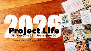 2026 Project Life // 38 - Cocoa Daisy Marigold & Honey