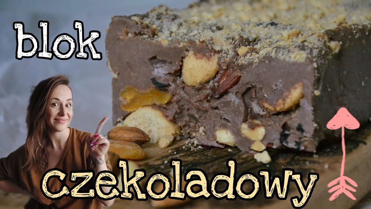 Blok czekoladowy - boski deser minionej epoki - bez cukru i glutenu!