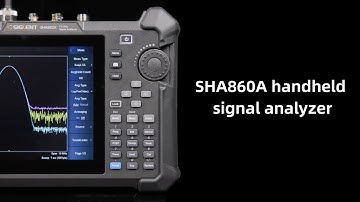 SIGLENT SHA860A 5G/LTE Handheld Signal Analyzer Series
