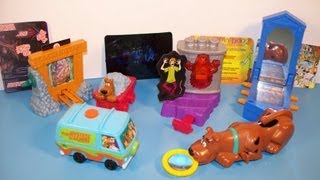 2003 Scooby-Doo 2 Monsters Unleashed Set Of 5 Burger King Movie Collectibles Video Review
