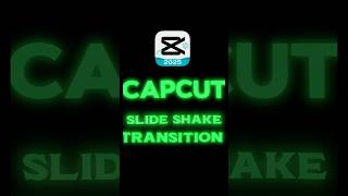 CapCut SLIDE SHAKE Transition 🔥😎 | Tutorial #shorts