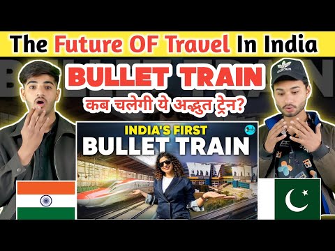 Reaction on Bullet Train & Sabarmati Multimodal Hub-The Future OF Travel In India | India In Motion.