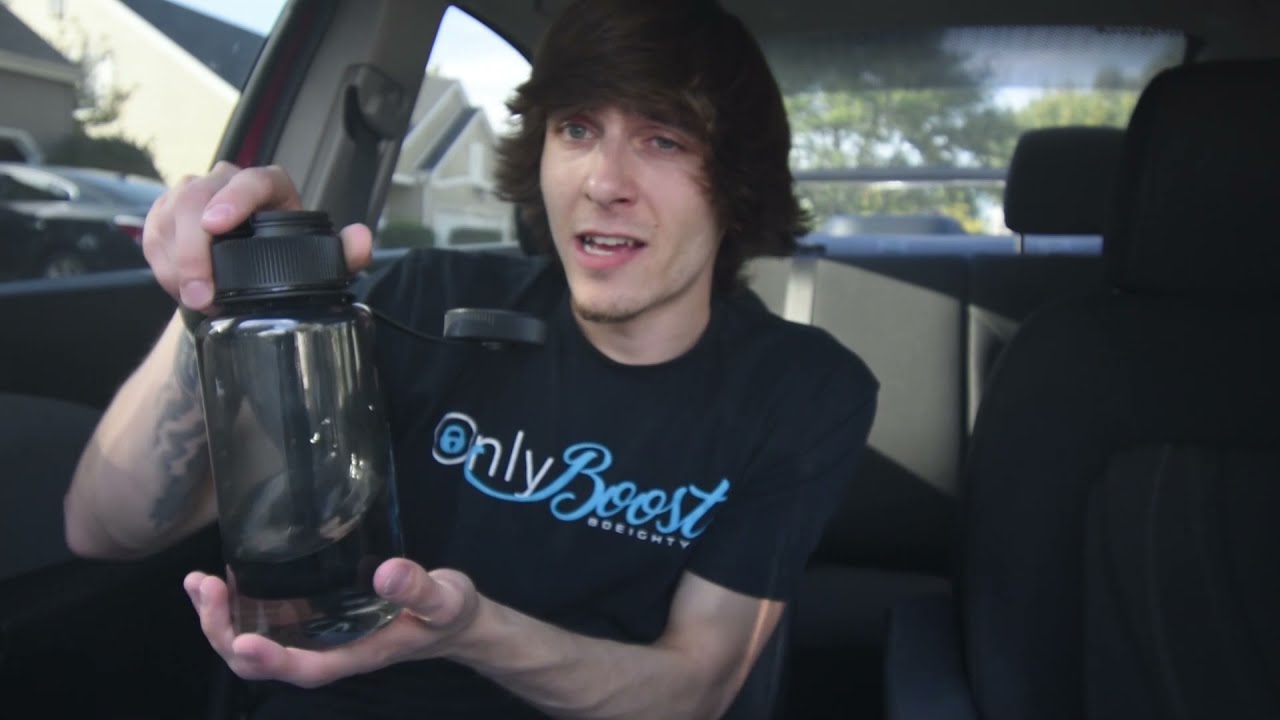 HOTBOX SESH 🍃: Puffco Water Bottle Bong  "Puffco Budsy"