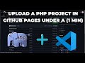 🚀 Upload Your Project to GitHub Pages in Less Than 1 Minute! 🎉