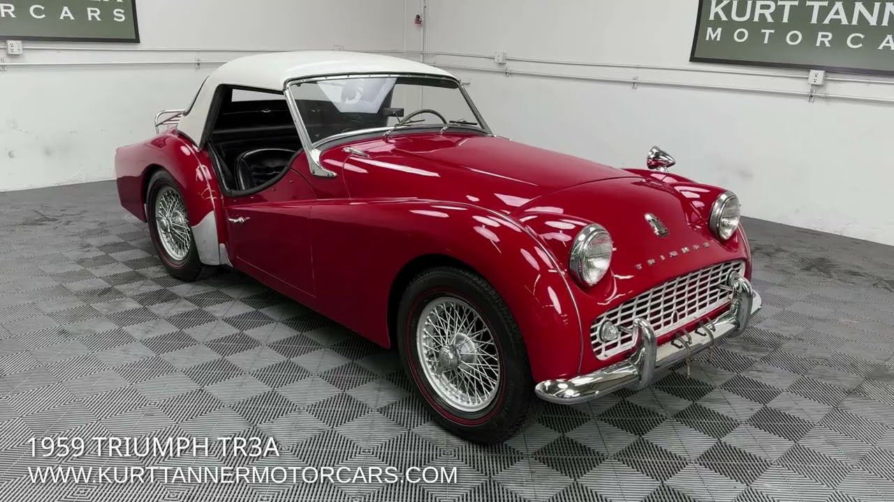 Miniature Triumph TR3 A Eagle UH 1/43 - Le Mans 1959 - N°1089