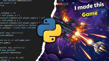 I MADE A SPACE SHOOTER GAME WITH PYTHON