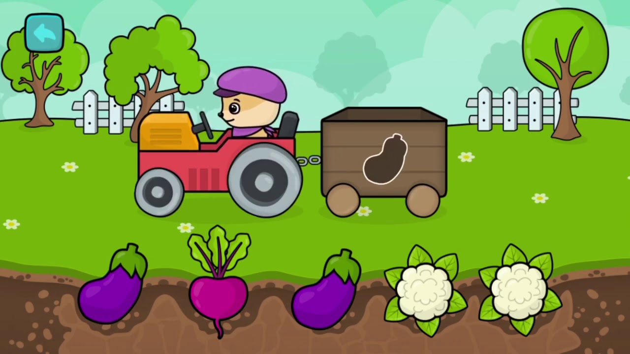 Learn Color Size Shape of Object with A Little Cute Animal | Learning Kids Fun Games