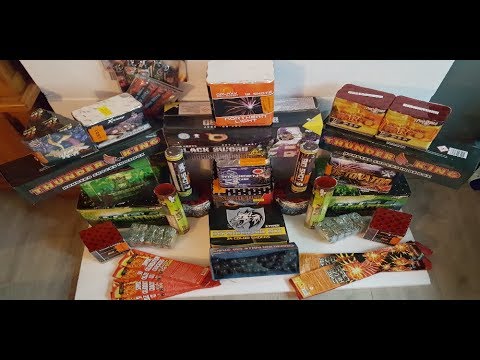 Vuurwerk Collectie uit Steenbergen 2017-2018