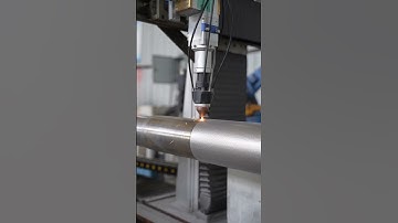 🚀Our new high-speed laser cladding head is revolutionizing piston rod processing! #lasercladding