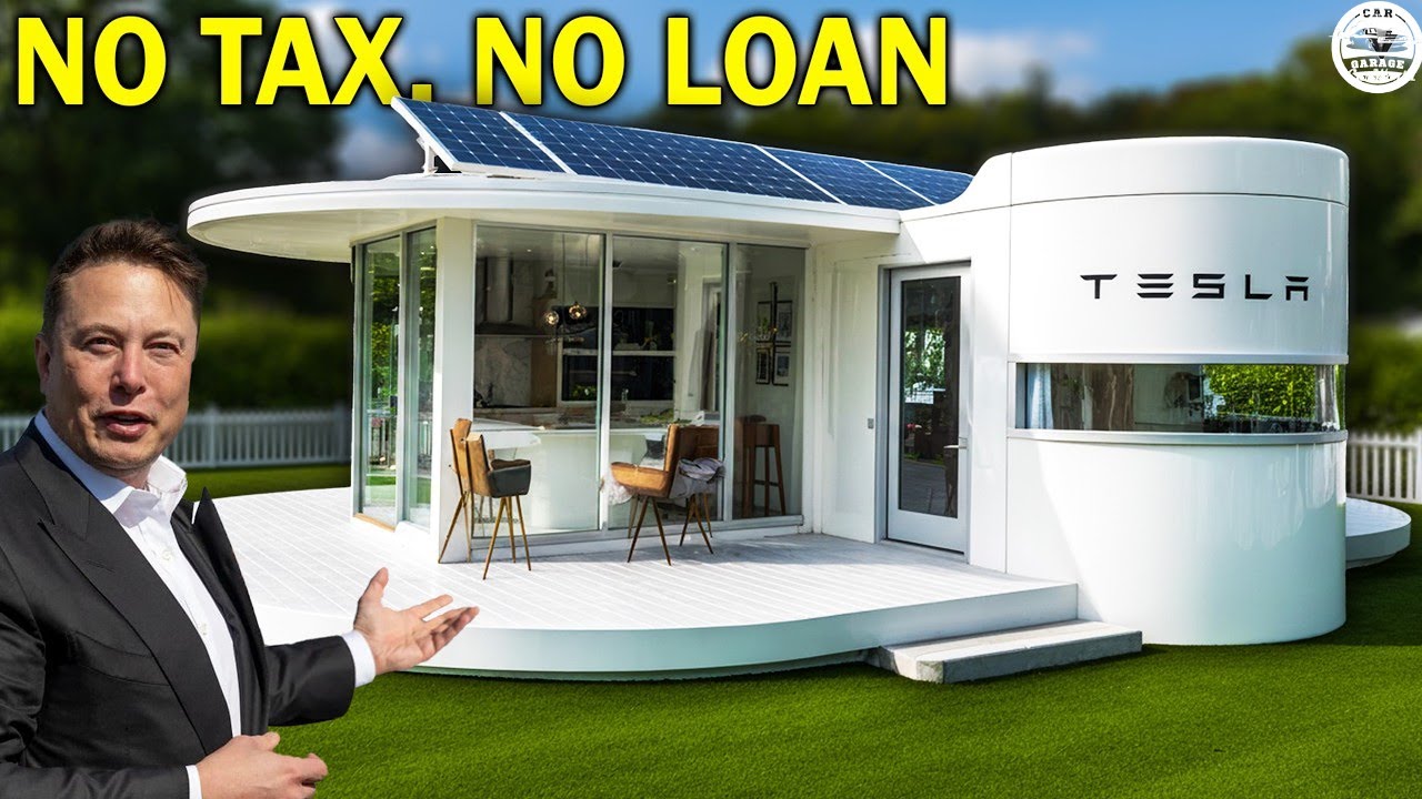“Elon Musk Reveals $7,999 Tesla Tiny House – Free Land, No Taxes, and Incredible Features Inside!”