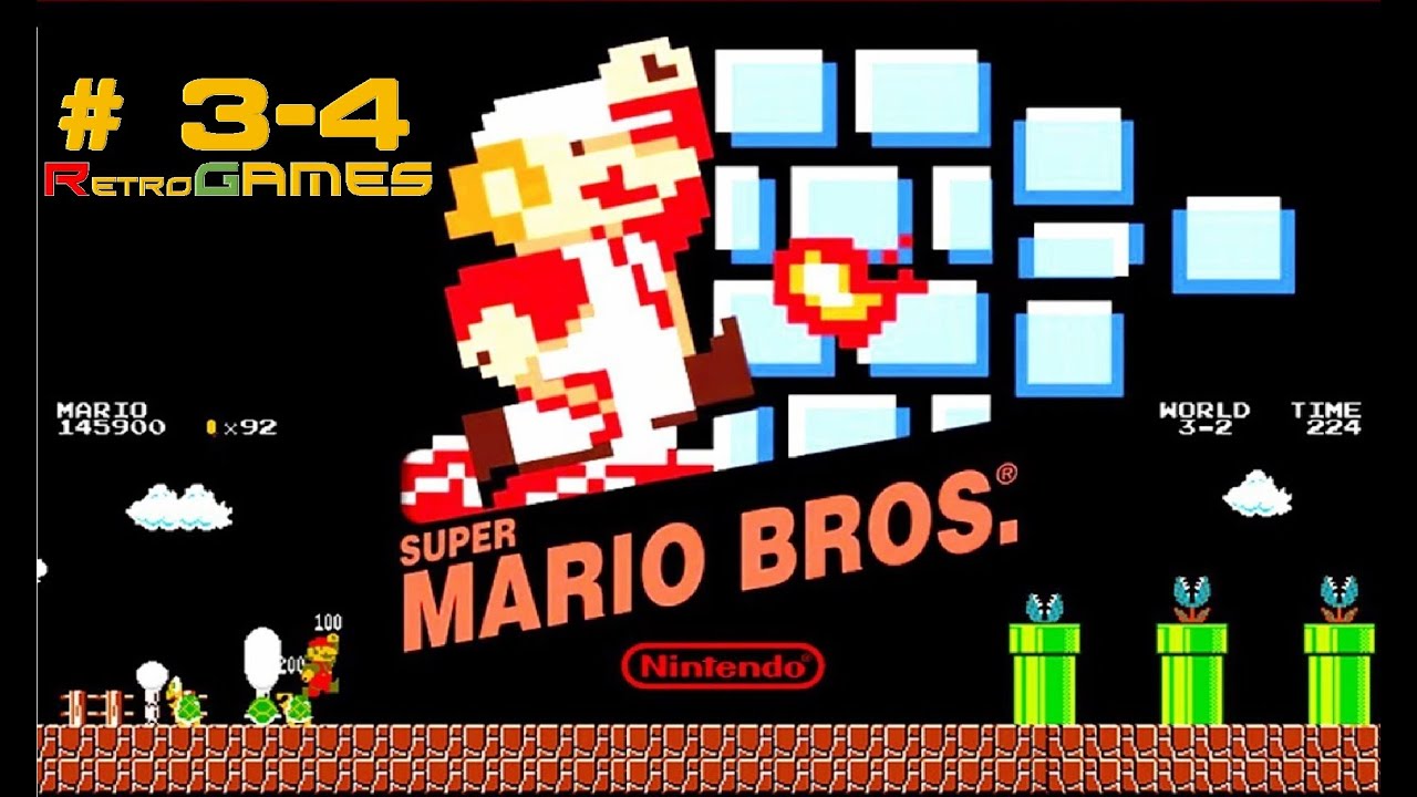 Super Mario Bros 34(RetroGAMES) YouTube