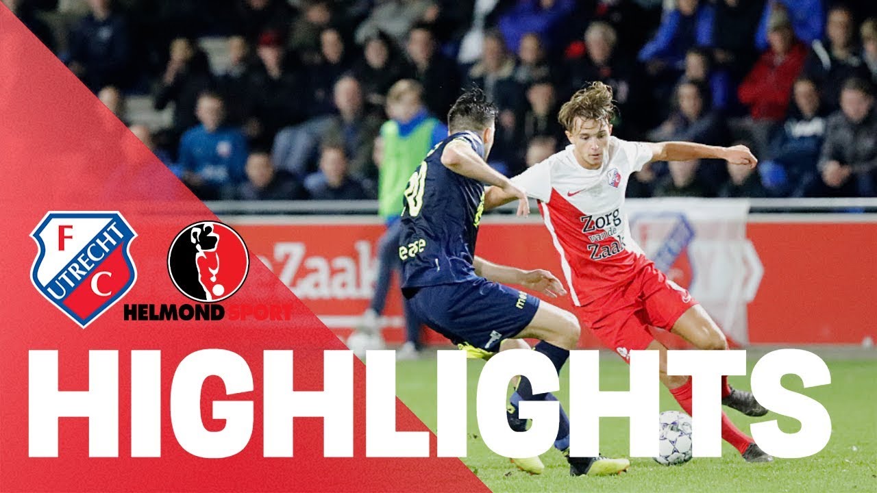 eredivisie 2 HIGHLIGHTS | Jong FC Utrecht - Helmond Sport