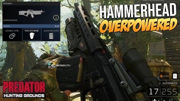 Predator Hunting Grounds Fireteam HAMMERHEAD is OVERPOWERED! "SO MUCH DAMAGEEE!" (Fireteam Gameplay)