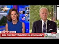 Joe Biden: Trump is irresponsible and outrageous.