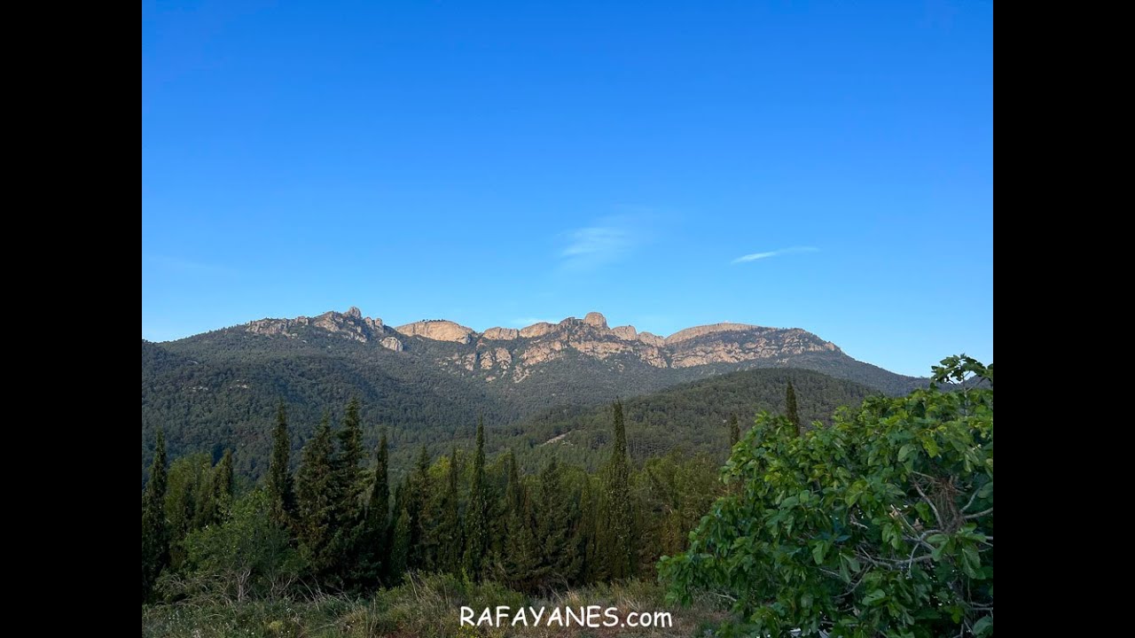 Ruta:Mola de Colldejou (922 m.),Miranda de Llaberia (919 m.) y Cavall Bernat (840 m.)(Els 100 Cims)