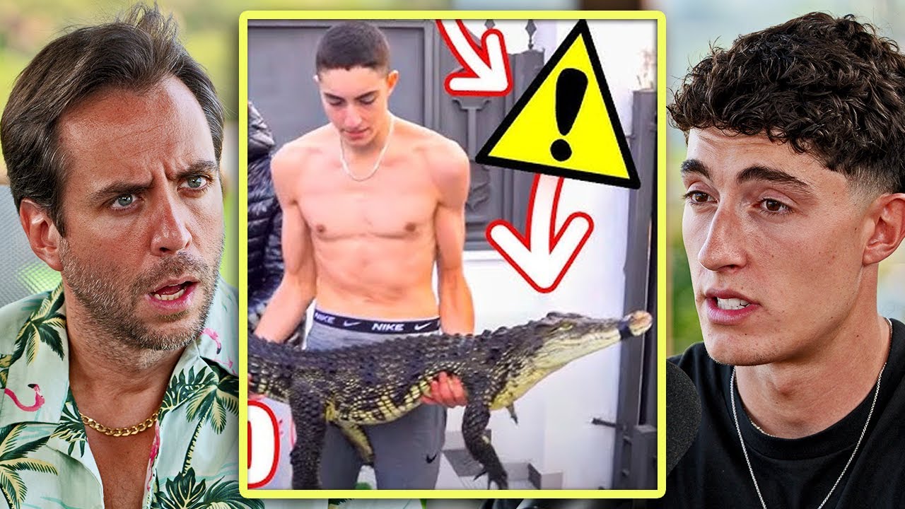 Plex cuenta la verdad sobre el vídeo que hizo con el COCODRILO ¿De dónde lo sacó?¿Sedado?