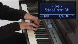 Roland デジタルピアノ ダークブラウンHP207-MH 2008年製 HP207 Digital Piano (3/5) Sound - YouTube