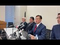原口一博代議士、立憲民主党離党と新党結党決意表明会見