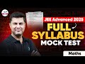 JEE Advanced 2025 Full Syllabus Mock Test | Math | JEE Preparation | @InfinityLearn-JEE