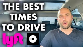 When Are The Best Times To Drive Uber & Lyft?