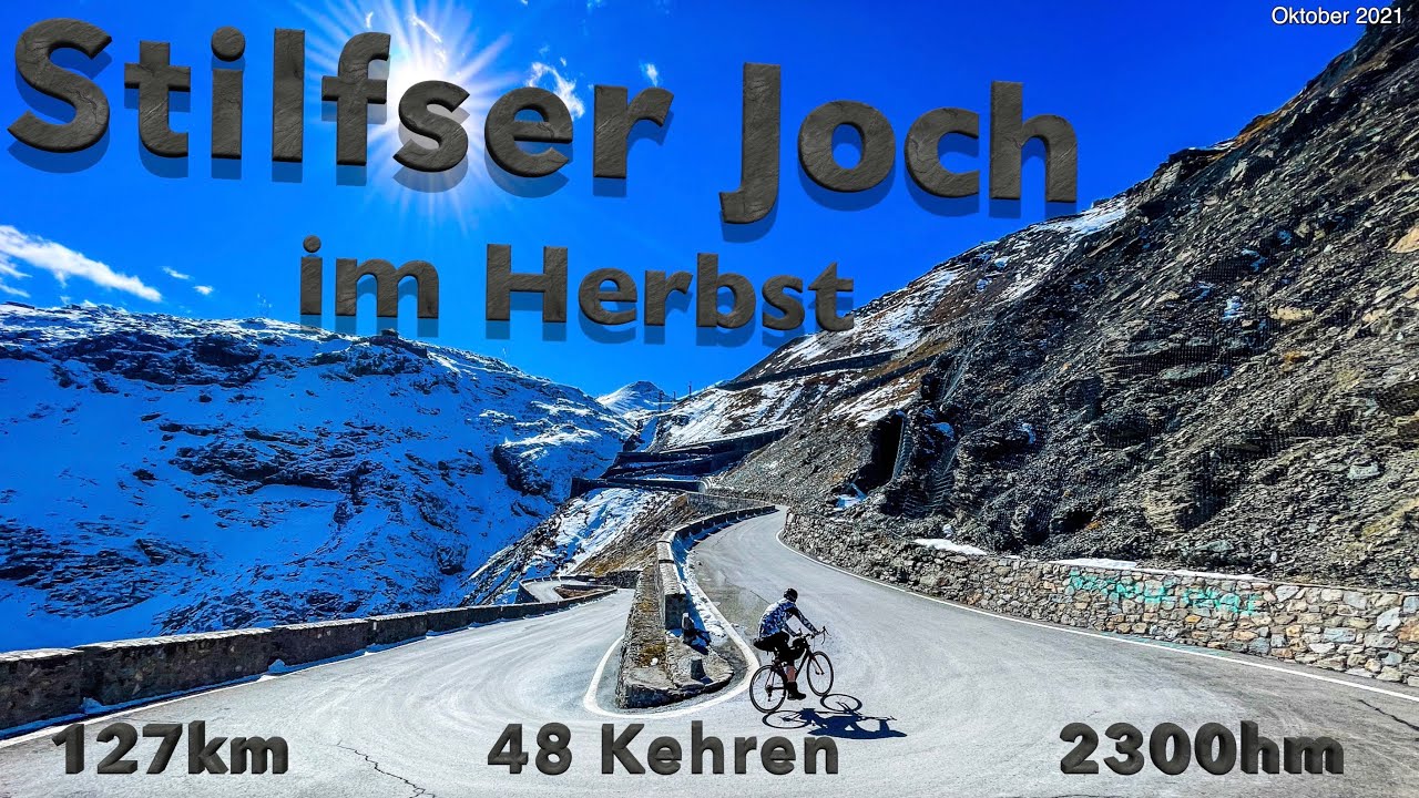 Stilfser Joch im Herbst | Italiens höchster Pass mit dem Rennrad | OPEN UP | Bikepacking | Südtirol