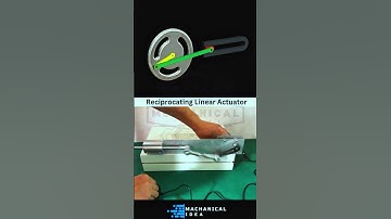 Reciprocate to linear Mechanism 📌 #cadcam #3dprinting #mechanical #engineer #3dcad