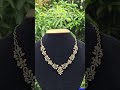 Diamond look AD Stone Necklace website: yuvathy.com