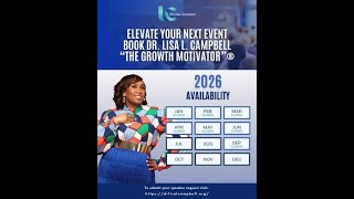 April 29, 2026: Dr. Lisa L Campbell 2026 Availability #shorts