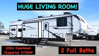 The PERFECT 2 Bedroom Fifth Wheel! 2024 Chaparral 375BAF by Andrew with Camper Kingdom 8,758 views 4 months ago 14 minutes, 47 seconds