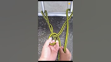 SUPPER double loop Bowling Knot🔥#ropework #tutorial