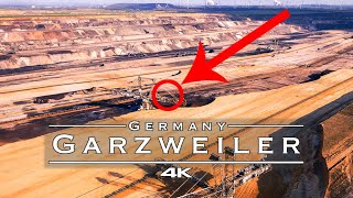 Biggest Hole On The Planet ? Tagebau Garzweiler, Germany - By Drone 4K