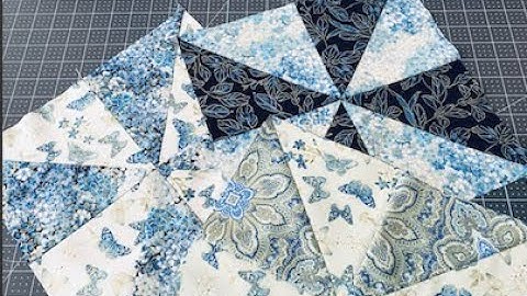 Half Square Triangles with Layer Cakes...How To.