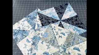 Famous Half Square Triangles with Layer Cakes...How To. Profile