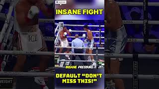 Did You Miss This?! Fundora vs Thurman CRAZY Highlights #boxing #boxingshorts#fundora #thurman  #mma