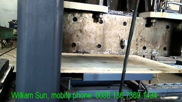 JS600 double layer terrazzo tile press with 1 pcs600x600 mm tiles