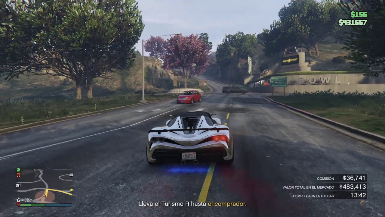 GTAV ONLINE/ TRABAJO DE LA OFICINA SECURESERV - YouTube