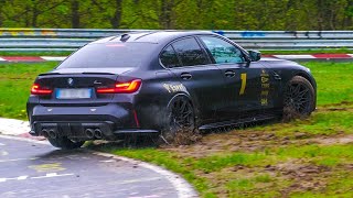 Nürburgring Highlights, MANY Fails &amp; BAD Driving Touristenfahrten Nordschleife