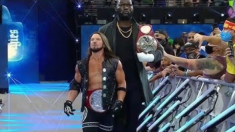 AJ Styles SummerSlam 2021 WWE Superstar Threads Attire Showcase WWE 2K20