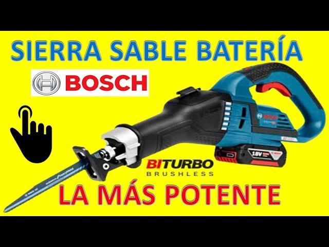 Sierra Sable Bosch Gsa 18v-li Profesional - Sin Batería