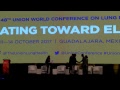 International union against tuberculosis and lung disease live stream