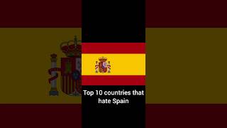 Famous Top 10 countries that hate Spain Wealth