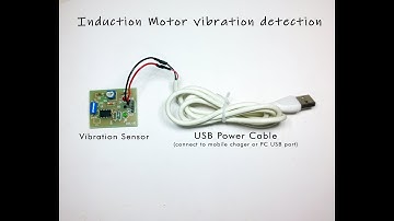 Induction Motor Vibration Detection Kit, 100% Tested