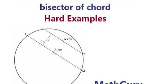 Circle Theorems | Perpendicular bisector of a chord | Euclidean Geometry | Hard Example 2