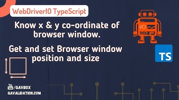 Get & set browser window position | size using webdriverIO