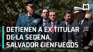 Detienen a Salvador Cienfuegos, ex secretario de la Defensa Nacional - Hora 21