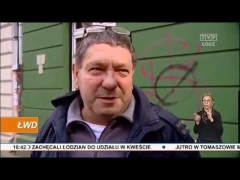 Bogusław Linda niemile widziany na ulicy Włókienniczej w Łodzi