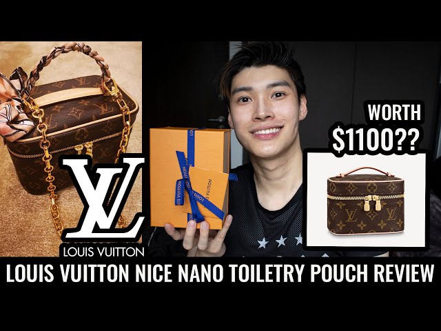 Louis Vuitton Monogram Canvas Nice Nano Toiletry Pouch Louis