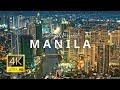 Manila philippines  in 4k ultra 60fps by drone