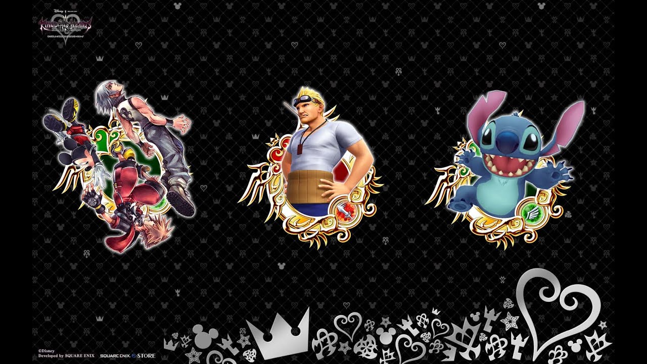 KHUx - SN++ Key Art #23, KH III Cid, Stich Medals